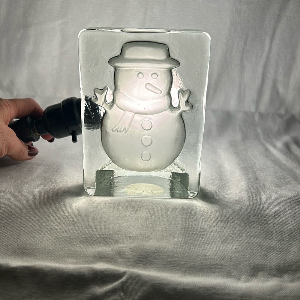 Snowman Clear Glass Tealight Candle Holder Bed Bath And Beyond And Candles